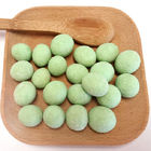 Healthy Low Fat Roasted Coated Wasabi Peanuts Coconut Flavor Without Pigment OEM
