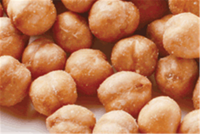 Bacon Coated Roasted Chickpeas Healthy Snack  No Pigment High Production Capcity