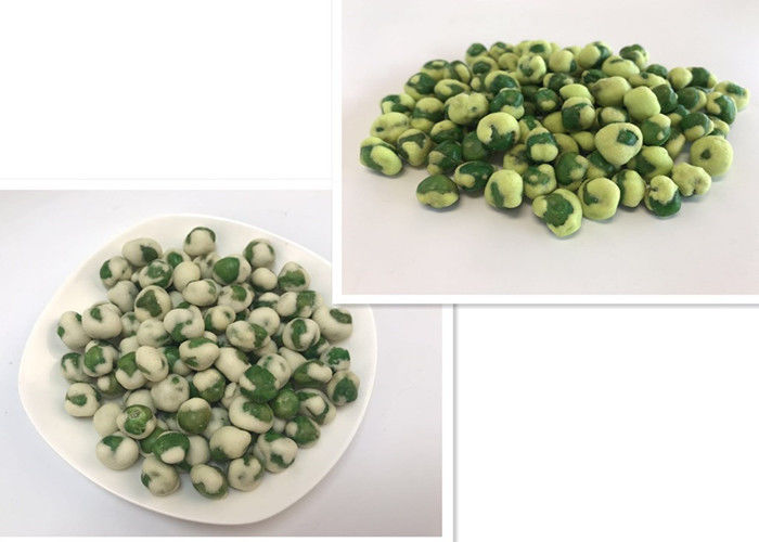 Customized Crispy Green Color Wasabi Green Peas Free From Frying OEM