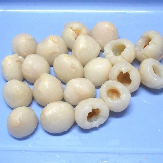 Fresh Flavor Lychee Canned Fruit Vitamin C Contained No Artifical Preservatives