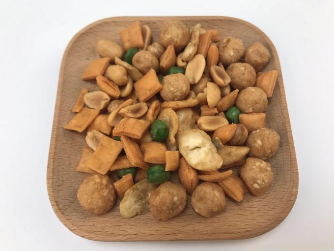 Oriental Oyster Cracker Pretzel Snack Mix Safe Raw Ingredient Hard Texture