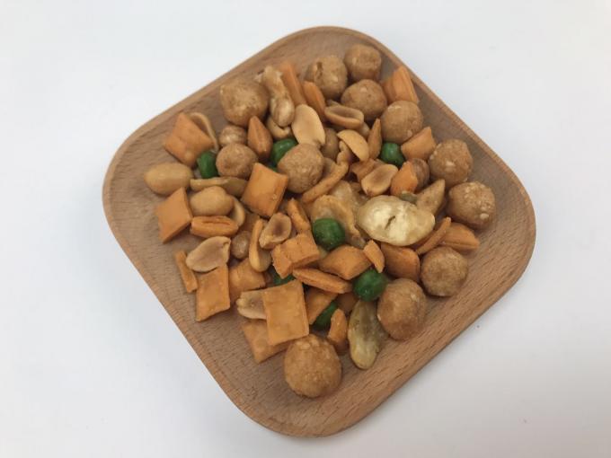 Oriental Oyster Cracker Pretzel Snack Mix Safe Raw Ingredient Hard Texture