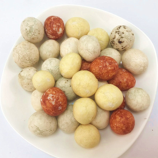 Crispy Flour Coated peanuts nutrition vitamin contain snack foods Spicy