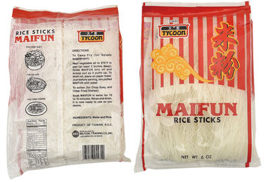 OEM Dried Flat Rice Noodles  No Pigment 100% Natrual Organic Green Prodcuts