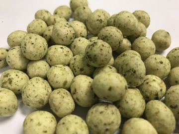 Crispy Seaweed Coated Wasabi Flavor Green Peas Snack With Health Certificate