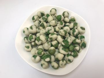 Health Good Taste Crispy Coated Roasted Green Peas Wasabi Flavor For Home