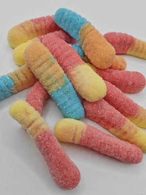 Custom Caterpillar Soft Candy 20g*20pcs Package Size Healthy Gummy Bear Fruit Snacks For Children's Snacking