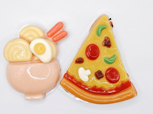 Japanese Ramen Pizza Shaped Gummies Fun Bento Candy Vegan Gelatin Free Kids Party