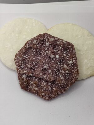 Original and Black Rice Crackers - Light and Crispy Snow Rice Crackers with Classic Flavors