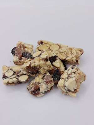 Crispy Peanut Crunch with Sweet Dried Cranberries - Portable Healthy Soya Bean Snack
