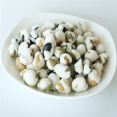 Pure Natural Healthy Wasabi Flavor Soya Bean Snacks Black Green Beans