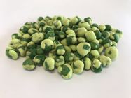 Wasabi Coated Green Dehydrated Peas Snack Natural Gas Roasted Kosher Certified
