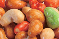 Mixed Sweet Spicy Cashews Size Sieved Nuts Refreshing Taste With Certification