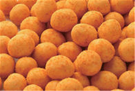Yellow Color Coated Spicy Coated Peanuts Crackers Healthy Safe Raw Ingredient