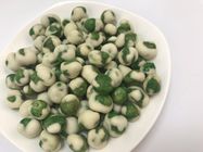 White Wasabi Flavor Coated Fried Green Peas Snack Crispy Vegan Low Fat