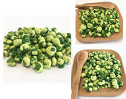 HACCP Fried Yellow Wasabi Coated Green Peas Packing OEM