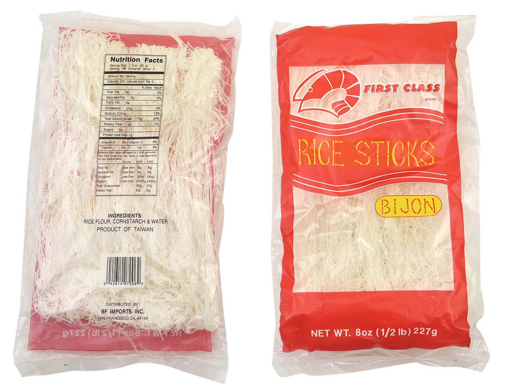 Frist Class Thin Rice Noodles Delicoius Shrimp Flavor Low Calories OEM Service