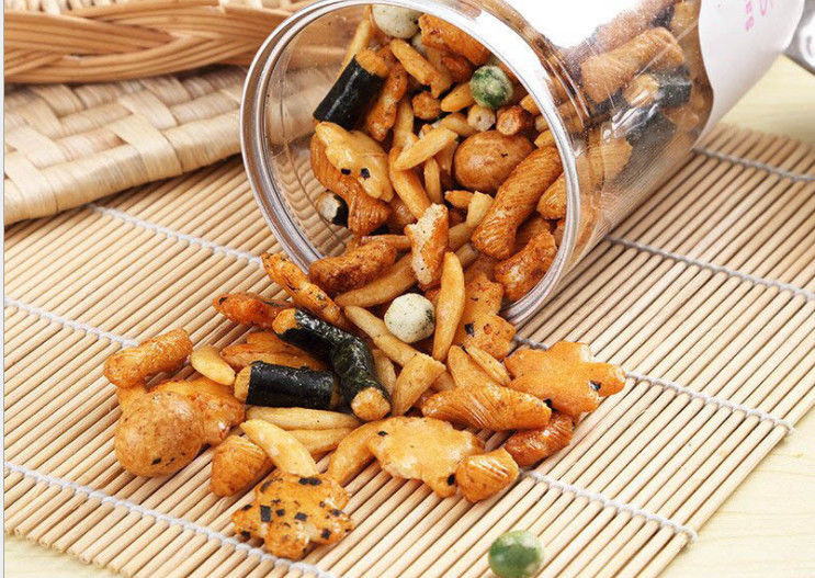 BBQ Flavor Cracker Snack Mix Baking Food Snacks Natural Japanese Style