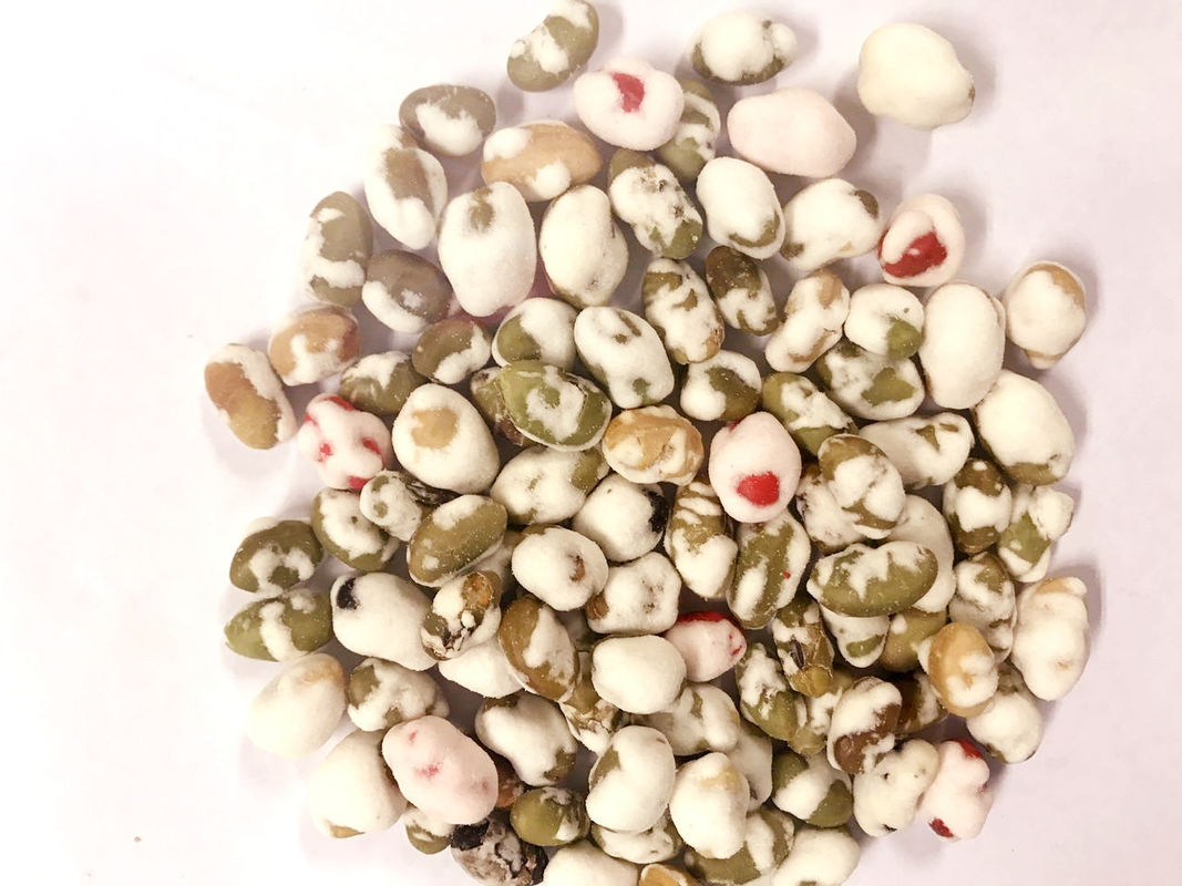 4 Color Wasabi Soya Bean Snacks , Mixed Soy Nut Snacks Aluminum Foil Bag Packing