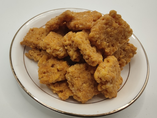 Salted Egg Flavor  Rice Crust Snacks Retailer Packing Private Logo By Sea Delivery