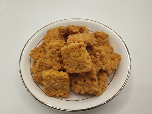 Salted Egg Flavor  Rice Crust Snacks Retailer Packing Private Logo By Sea Delivery