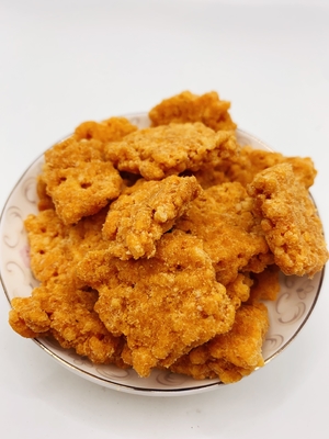 Salted Egg Flavor  Rice Crust Snacks Retailer Packing Private Logo By Sea Delivery