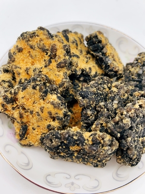 Black Rice Crust Snacks Retailer Packing Private Logo By Sea Delivery