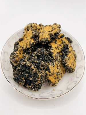 Black Gold Guoba Salted Egg Yolk  And Pork Floss Flavor Rice Cracker Mix Crispy Rice Fried Rice Crust