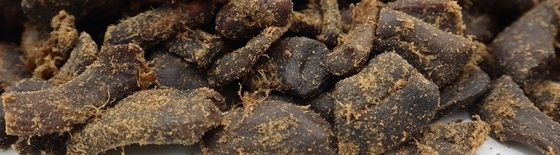 Vegan Teriyaki Mushroom Jerky Snacks Retailer Packing Private Logo By Sea Delivery