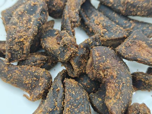 Spicy Mushroom Jerky Ultimate B2B Snack Natural Flavorful Ingredients