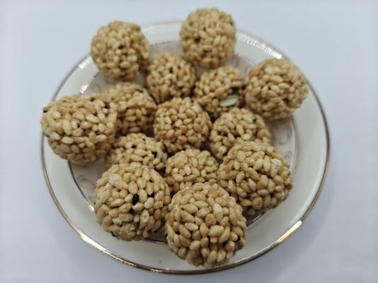 High Protein Nutty Rice Balls Bulk Packaging