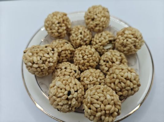 High Protein Nutty Rice Balls Bulk Packaging