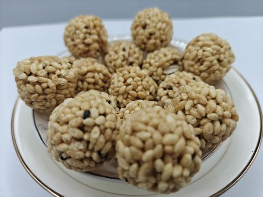 High Protein Nutty Rice Balls Bulk Packaging