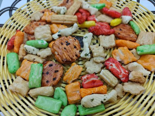 Mixed Rice Crackers Variety Pack Bulk Packaging