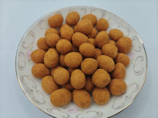 Spicy-Coated Peanuts with Fiery Kick & Aromatic Flavor