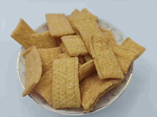 Bold BBQ-Infused Crunchy Rice Snaps for Savory Snack Lovers
