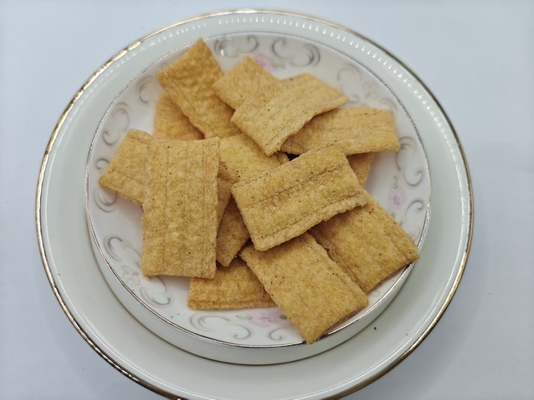 Bold BBQ-Infused Crunchy Rice Snaps for Savory Snack Lovers