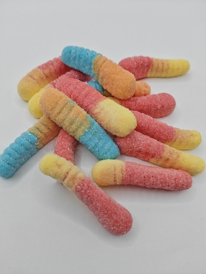 Custom Caterpillar Soft Candy 20g*20pcs Package Size Healthy Gummy Bear Fruit Snacks For Children's Snacking