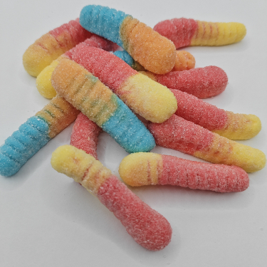 Custom Caterpillar Soft Candy 20g*20pcs Package Size Healthy Gummy Bear Fruit Snacks For Children's Snacking