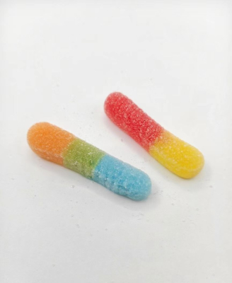 Custom Caterpillar Soft Candy 20g*20pcs Package Size Healthy Gummy Bear Fruit Snacks For Children's Snacking