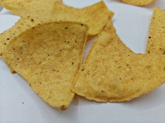 Tomato Flavored Corn Crisps for Savory Snack Lovers