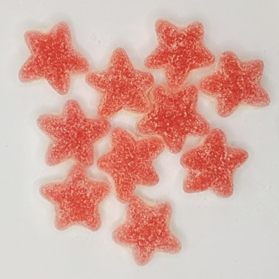 Colorful Shaped Gummy Candies Assorted Fruit Flavored Fun Snacks