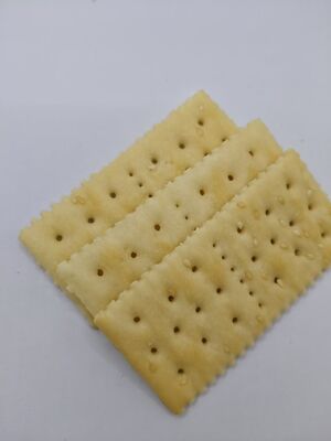 Wholesale No Added Sugar Sesame Soda Cracker - Clean Label Fermented Biscuit with Whole Wheat Flour