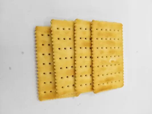 BRC ISO Certified Milk Salt Soda Crackers - No Trans Fat Crispy & Layered Savory Snack for Office and Family