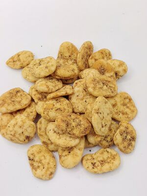 Roasted Coated Broad Beans Snacks with Cajun Flavor for Healthy Crunchy Snacking