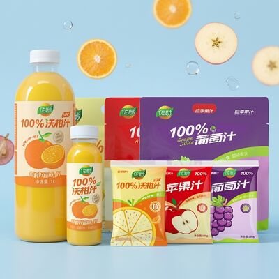 100% Wogan Mandarin Juice with Bright Citrus Aroma, Sweet Balanced Acidity and Rich in Vitamin C