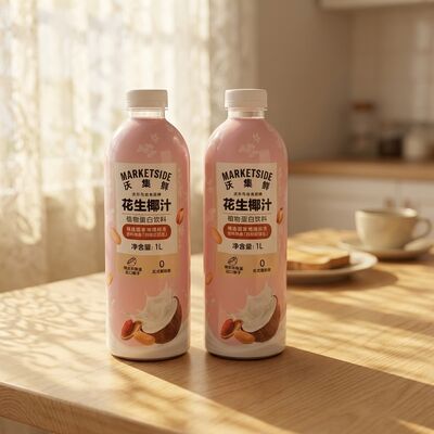 Premium Fuyu Red Peanuts and Southeast Asian Coconuts 0 Trans Fat Plant Protein Drink Peanut Coconut Juice