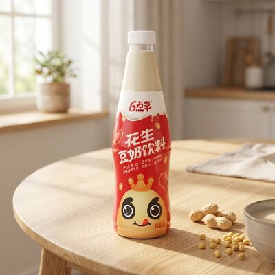 Peanut Soymilk Beverage with Dual-Grain Nutrition and Premium Ingredients in a Clean & Healthy Formula