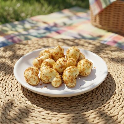 Premium Whole Cashews Coconut Coated Cashew Snack with Double Layer Flavor Explosion and Export-Grade Quality