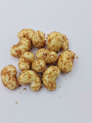Premium Whole Cashews Coconut Coated Cashew Snack with Double Layer Flavor Explosion and Export-Grade Quality